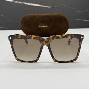 NEW TOM FORD TF764 52H WOMEN SUNGLASSES TOM FORD SABRINA-02 FT0764/S